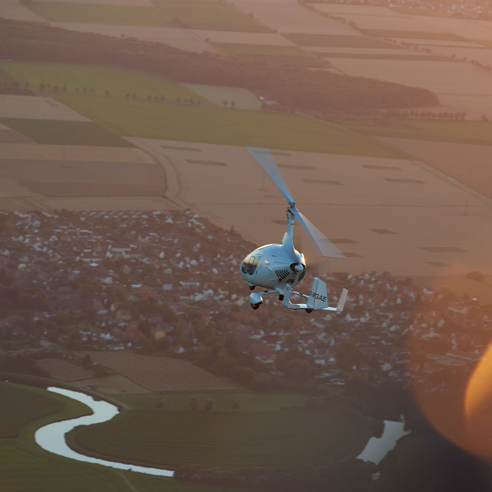 Gyrocopter selber Fliegen